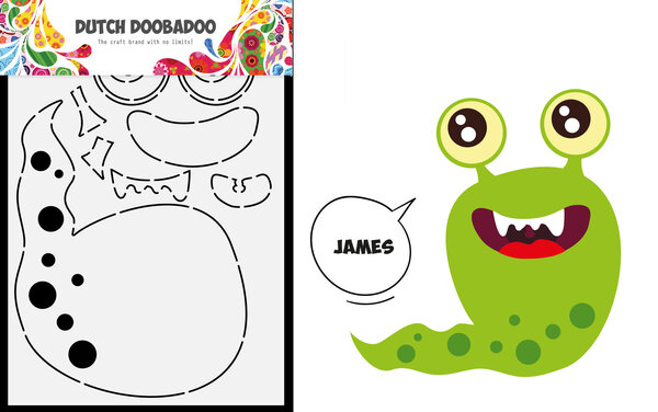 Dutch Doobadoo Dutch Card Art Build Up A5 Monster James (470.784.150) (OUTLET)