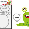 Dutch Doobadoo Dutch Card Art Build Up A5 Monster James (470.784.150) (OUTLET)