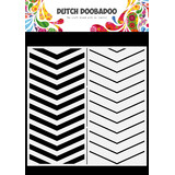 Dutch Doobadoo Dutch Mask Art Slimline Chevron (470.784.149) (OUTLET)