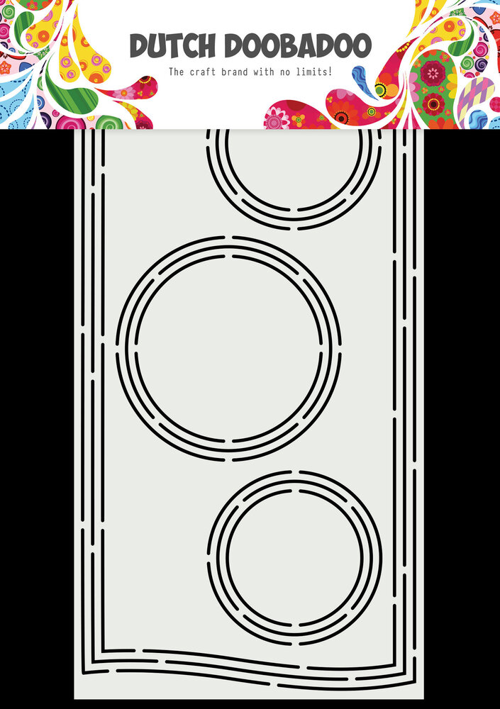 Dutch Doobadoo Dutch Card Art Slimline Circles (470.784.147) (OUTLET)