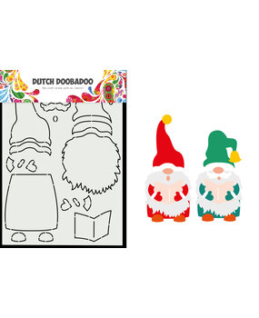 Dutch Doobadoo Dutch Card Art Build Up A5 Caroling Gnomes (470.784.143) (OUTLET)