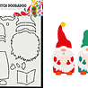 Dutch Doobadoo Dutch Card Art Build Up A5 Caroling Gnomes (470.784.143) (OUTLET)