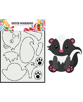 Dutch Doobadoo Dutch Card Art Build Up A5 Skunk (470.784.119) (OUTLET)
