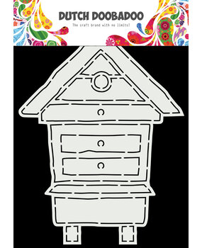 Dutch Doobadoo Dutch Card Art A5 Bee House (470.784.116) (OUTLET)