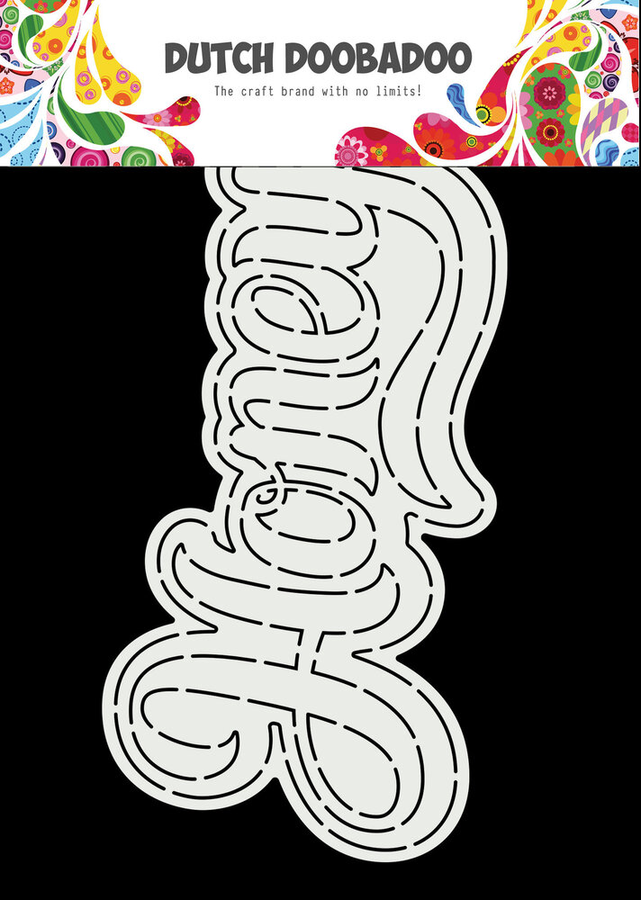 Dutch Doobadoo Dutch Card Art A5 Honey Text (470.784.114) (OUTLET)