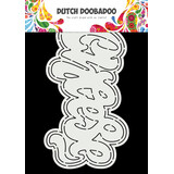 Dutch Doobadoo Dutch Card Art A5 Cheese Text (470.784.101) (OUTLET)