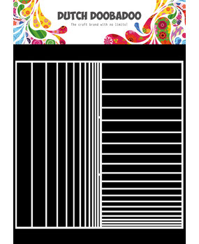 Dutch Doobadoo Dutch Mask Art Slimline Stripes (470.784.078) (OUTLET)