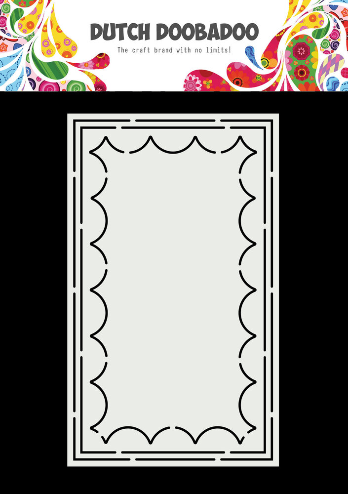 Dutch Doobadoo Dutch Card Art A6 Slimline Scallop (470.784.062) (OUTLET)