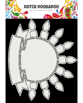 Dutch Doobadoo Dutch Card Art A4 Candles (470.784.044) (OUTLET)