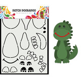 Dutch Doobadoo Dutch Card Art Build Up A5 Dino (470.784.014) (OUTLET)