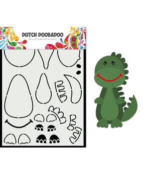 Dutch Doobadoo Dutch Card Art Build Up A5 Dino (470.784.014) (OUTLET)