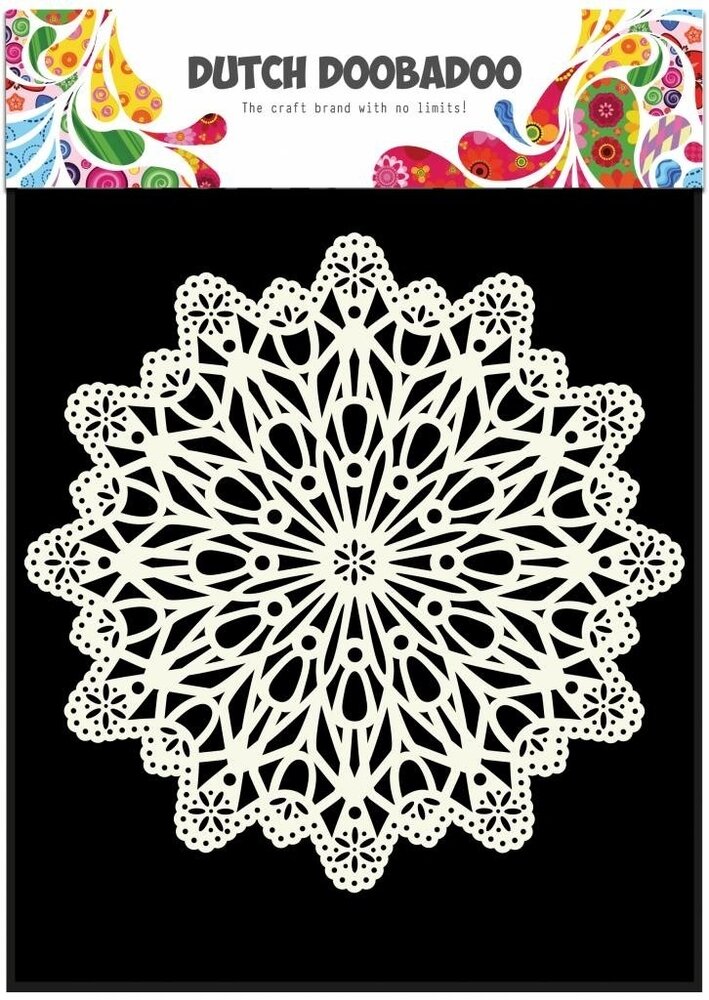 Dutch Doobadoo Dutch Mask Art 6x6 Inch Circle (470.715.504) (OUTLET)