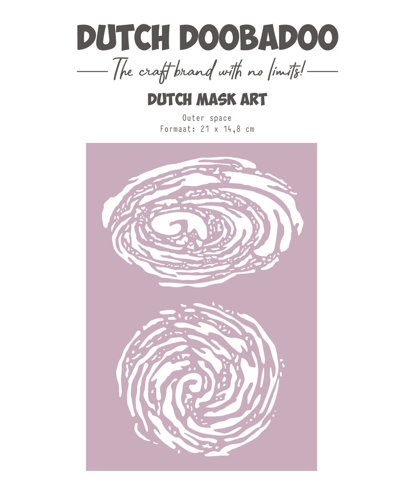 Dutch Doobadoo Outer Space Mask Art A5 Outer Space (470.715.180) (OUTLET)