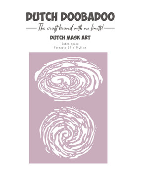 Dutch Doobadoo Outer Space Mask Art A5 Outer Space (470.715.180) (OUTLET)