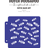 Dutch Doobadoo Waves at the Sea Mask Art A5 Visgraat (470.715.159) (OUTLET)