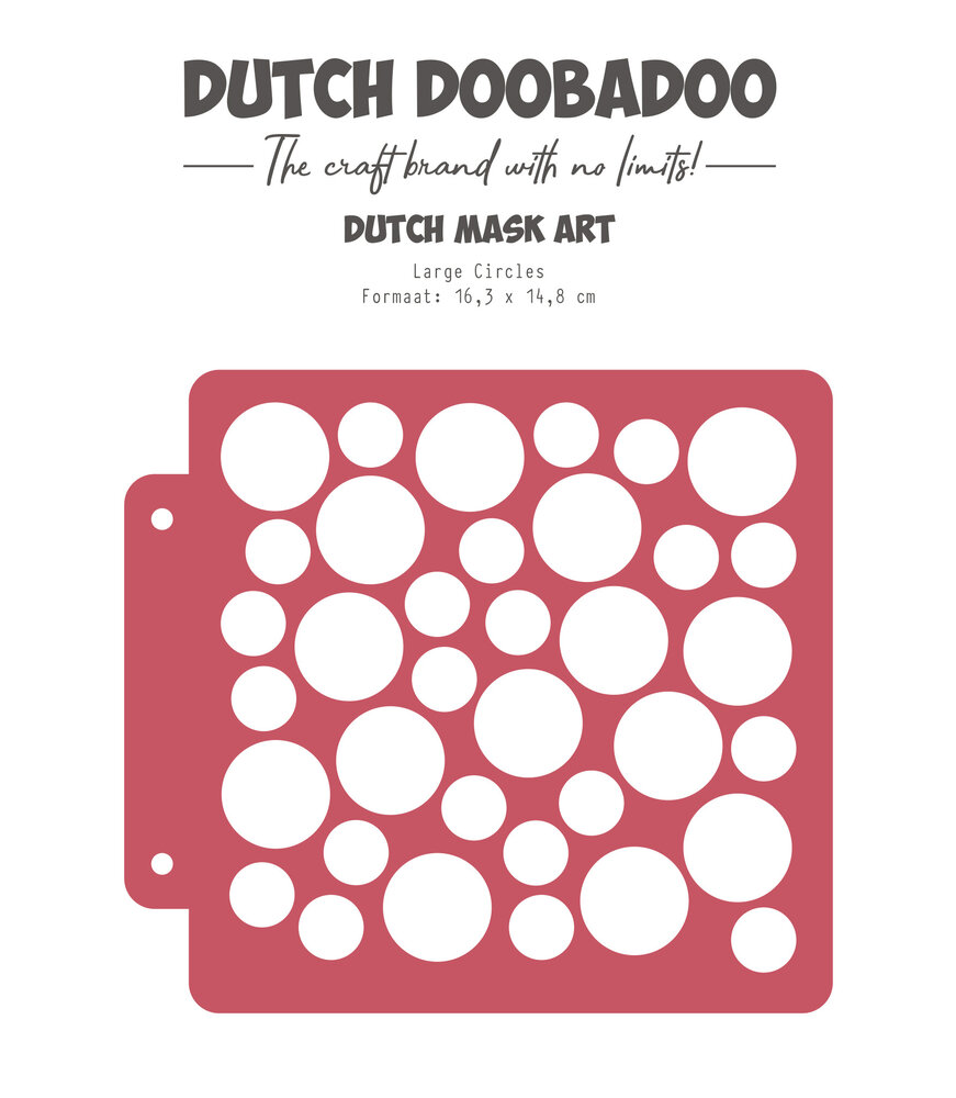 Dutch Doobadoo Outer Space Mask Art A5 Large Circle (470.715.147) (OUTLET)