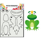Dutch Doobadoo Dutch Card Art Build Up A5 Frog (470.713.875) (OUTLET)