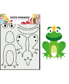Dutch Doobadoo Dutch Card Art Build Up A5 Frog (470.713.875) (OUTLET)