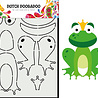 Dutch Doobadoo Dutch Card Art Build Up A5 Frog (470.713.875) (OUTLET)