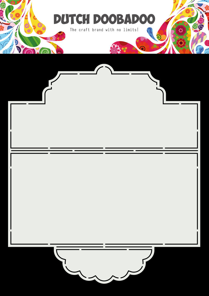 Dutch Doobadoo Dutch Card Art Slimline Tie Card (470.713.874) (OUTLET)