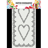 Dutch Doobadoo Dutch Card Art Slimline Hearts (470.713.871) (OUTLET)