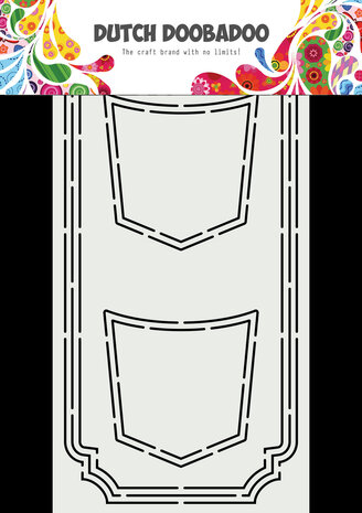 Dutch Doobadoo Dutch Card Art Slimline Jeans (470.713.870) (OUTLET)