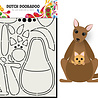 Dutch Doobadoo Dutch Card Art Build Up A5 Kangaroo (470.713.841) (OUTLET)