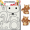 Dutch Doobadoo Dutch Card Art Build Up A5 Squirrel (470.713.797) (OUTLET)
