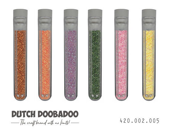 Dutch Doobadoo Glitter Set Happy Harvest (6pcs) (420.002.005) (OUTLET)