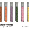 Dutch Doobadoo Glitter Set Happy Harvest (6pcs) (420.002.005) (OUTLET)