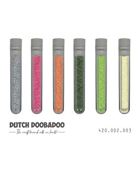 Dutch Doobadoo Glitter Set Wild Flower (6pcs) (420.002.003) (OUTLET)