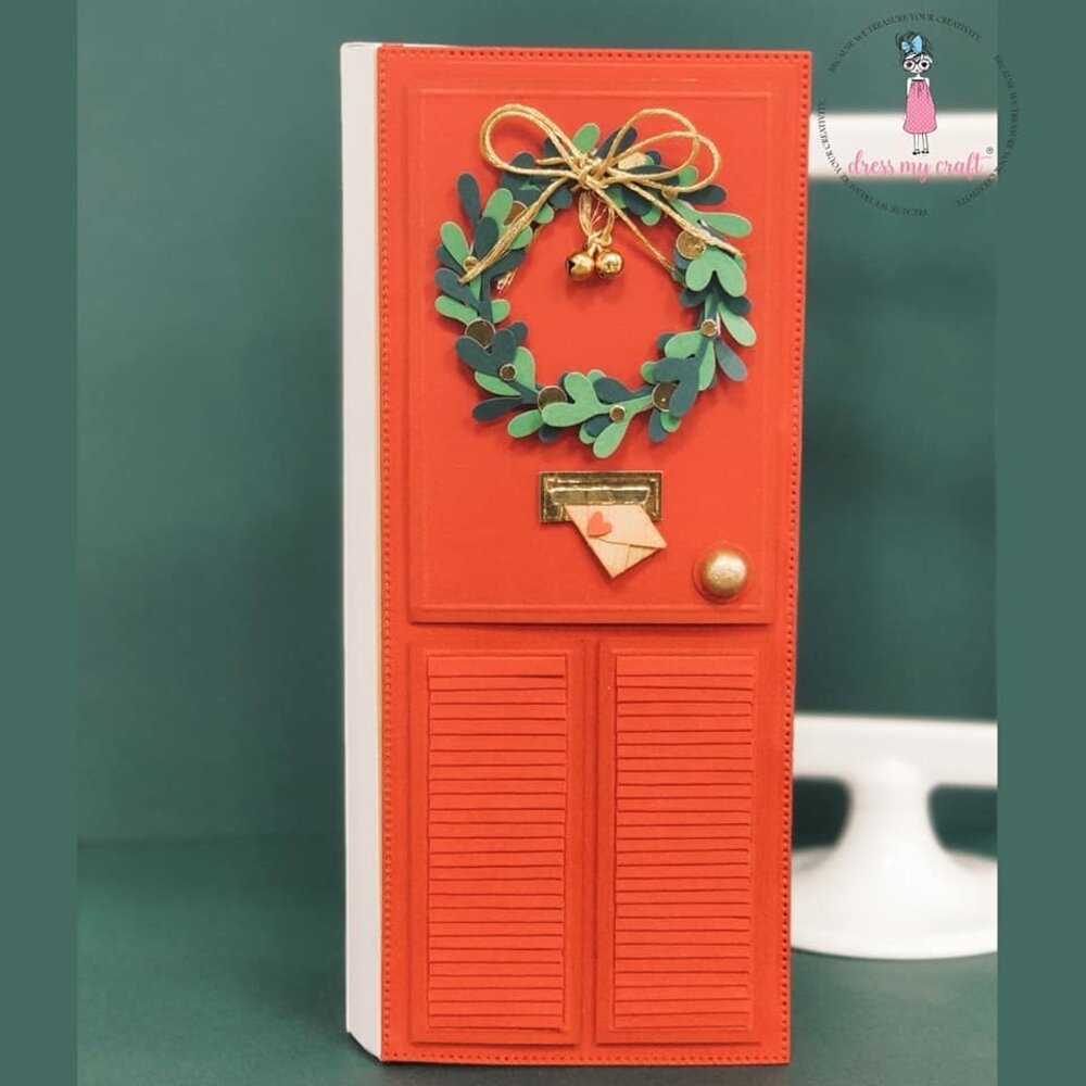 Dress My Craft Christmas Leaf Punch 1,5 Inch (DMCT5197) (OUTLET)