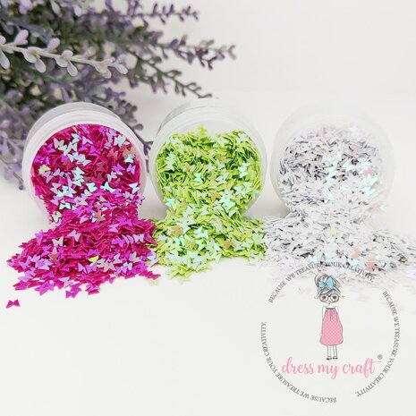 Dress My Craft Sequins Family Pack Butterfly 6x8g (DMCS4702) (OUTLET)