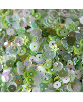 Dress My Craft Sequins Mix Kiwi 25g (DMCS4141) (OUTLET)