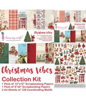 Dress My Craft Christmas Vibes Collection Kit (DMCP5380) (OUTLET) Dress My Craft Christmas Vibes Collection Kit (DMCP5380) (OUTLET)
