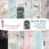 Dress My Craft Dream Door 12x12 Inch Paper Pad (DMCP2839) (OUTLET)