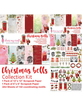 Dress My Craft Christmas Bells Collection Kit (DMCP2487) (OUTLET) Dress My Craft Christmas Bells Collection Kit (DMCP2487) (OUTLET)