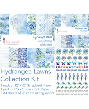 Dress My Craft Hydrangea Lawns Collection Kit (DMCP1508) (OUTLET) Dress My Craft Hydrangea Lawns Collection Kit (DMCP1508) (OUTLET)