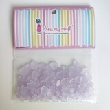 Dress My Craft Droplets Heart Pastel Lilac Assorted 8g (DMCFA5167) (OUTLET)