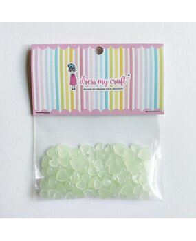 Dress My Craft Droplets Heart Pastel Green Assorted 8g (DMCFA5156) (OUTLET) Dress My Craft Droplets Heart Pastel Green Assorted 8g (DMCFA5156) (OUTLET)