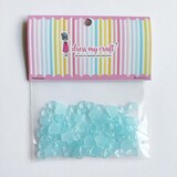 Dress My Craft Droplets Heart Pastel Blue Assorted 8g (DMCFA5145) (OUTLET)