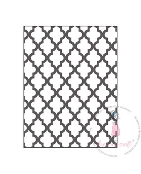 Dress My Craft Embossing Folder Lattic Pattern (DMCEF2280) (OUTLET) Dress My Craft Embossing Folder Lattic Pattern (DMCEF2280) (OUTLET)
