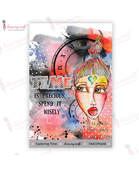 Dress My Craft Transfer Me Mini Exploring Time (DMCDP6448) (OUTLET) Dress My Craft Transfer Me Mini Exploring Time (DMCDP6448) (OUTLET)