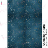 Dress My Craft Transfer Me Sparkling Hearts (DMCDP5678) (OUTLET)