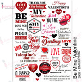 Dress My Craft Transfer Me Be Mine Valentine (DMCDP5667) (OUTLET)