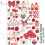 Dress My Craft Transfer Me Cupid & Hearts (DMCDP5656) (OUTLET)
