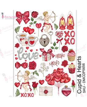 Dress My Craft Transfer Me Cupid & Hearts (DMCDP5656) (OUTLET) Dress My Craft Transfer Me Cupid & Hearts (DMCDP5656) (OUTLET)