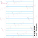 Dress My Craft Transfer Me Notebook (DMCDP5447) (OUTLET)