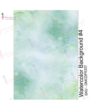 Dress My Craft Transfer Me Watercolor Background #4 (DMCDP5337) (OUTLET) Dress My Craft Transfer Me Watercolor Background #4 (DMCDP5337) (OUTLET)
