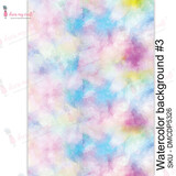 Dress My Craft Transfer Me Watercolor Background #3 (DMCDP5326) (OUTLET)